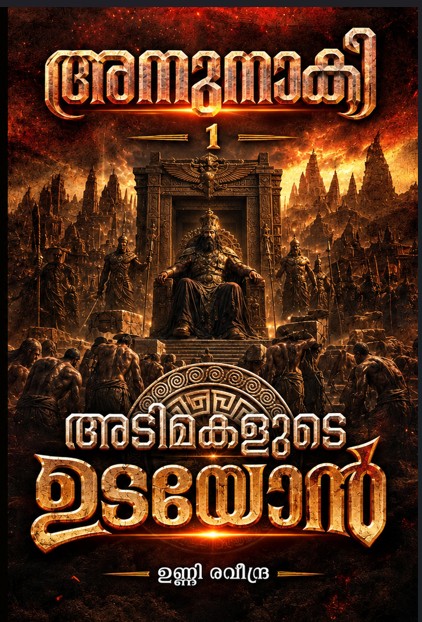 Anunnaki: Adimagalude Udayon Book Cover Art by Unniraveendra